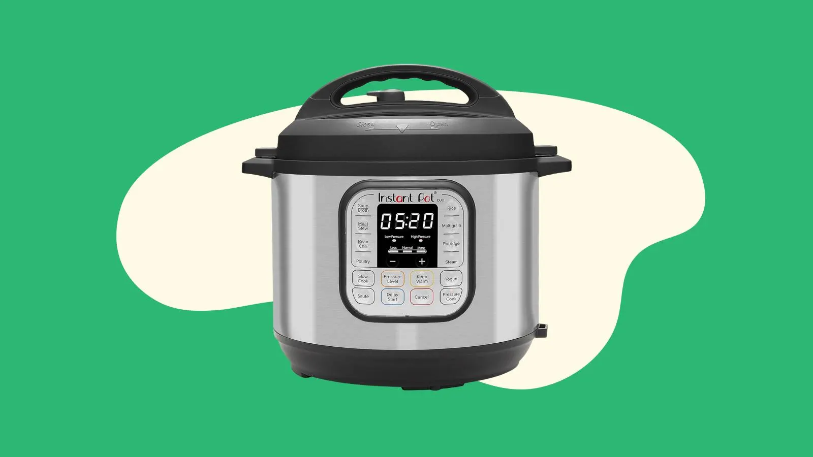 COMFEE' 6 Quart Pressure Cooker 12-in-1, One Touch Kick-Start  Multi-Functional Programmable Slow 
