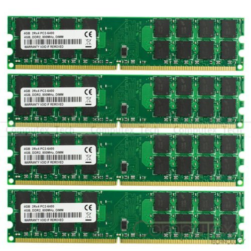 16GB DDR2 Desktop Memory for AMD CPU