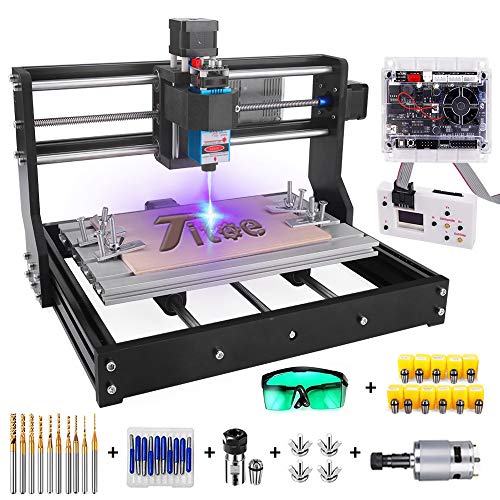 2 in 1 CNC Engraver CNC 3018 Pro with Offline Controller and 5500mW Laser