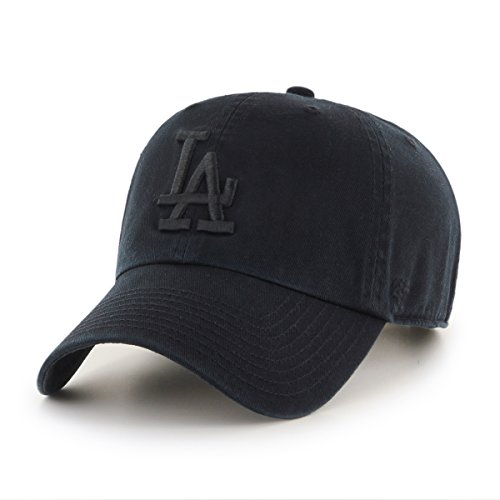 47 Brand MLB LA Dodgers Clean Up Cap - Black