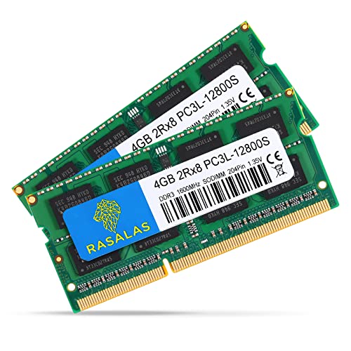 8GB DDR3L 1600MHz RAM Kit for Laptop/Notebook/AIO Computer Upgrade
