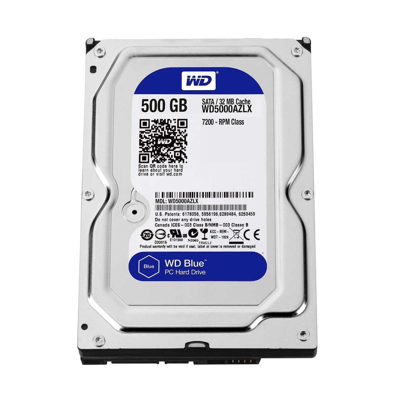 Western Digital - SSD interne WD Blue 500 Go 2,5 SATA III 6