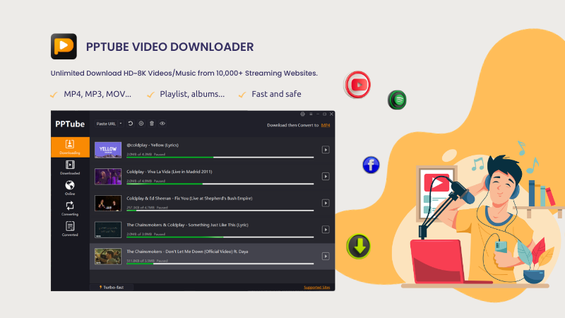 Top 4 Ways To Download YouTube Videos In 2024 For PC Mac Android IOS   PPTube YouTube Downloader 