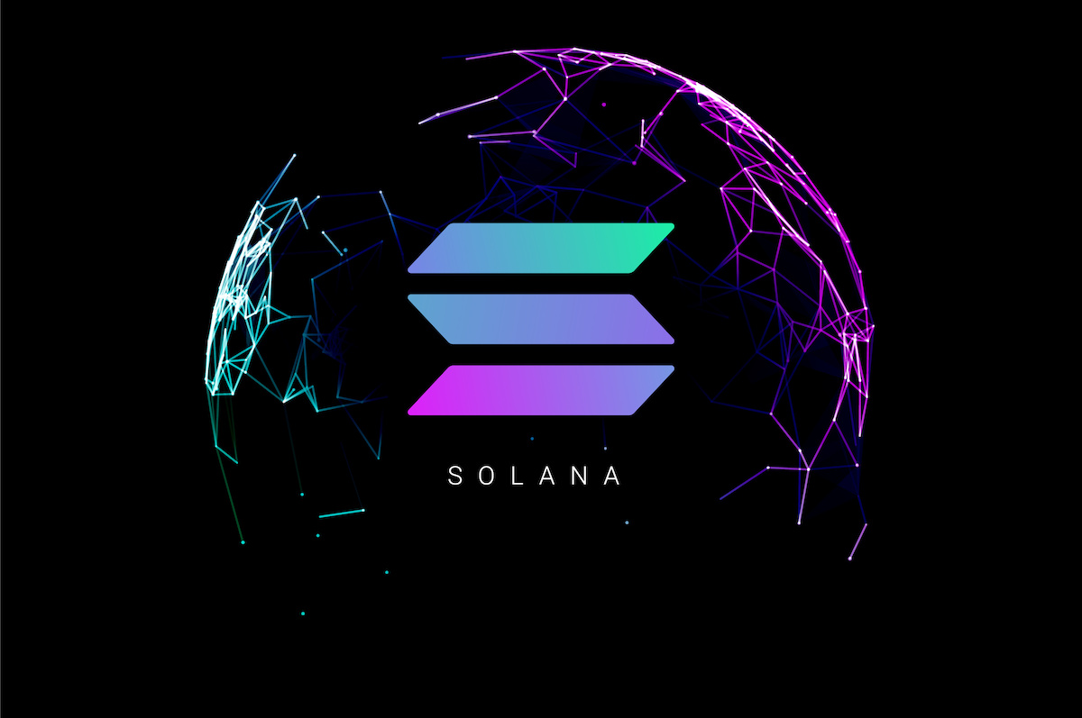 Solana logo coin