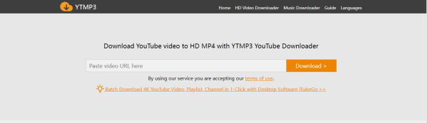 YTMP3 Online YouTube Converter