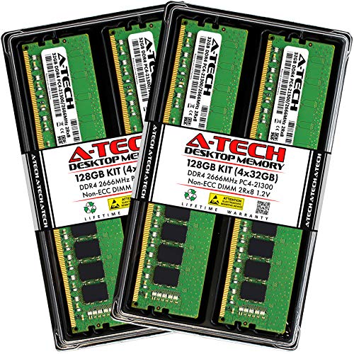 A-Tech 128GB DDR4 RAM Memory