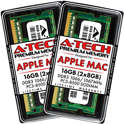 A-Tech 16GB DDR3 RAM for MacBook, MacBook Pro, iMac, Mac Mini