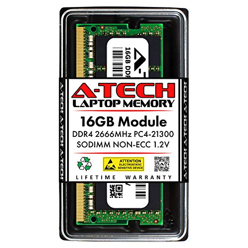 A-Tech 16GB DDR4 2666MHz Laptop RAM Memory Module