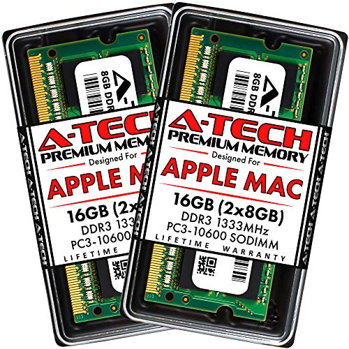 A-Tech 16GB RAM Upgrade Kit for Apple MacBook Pro, iMac, Mac Mini