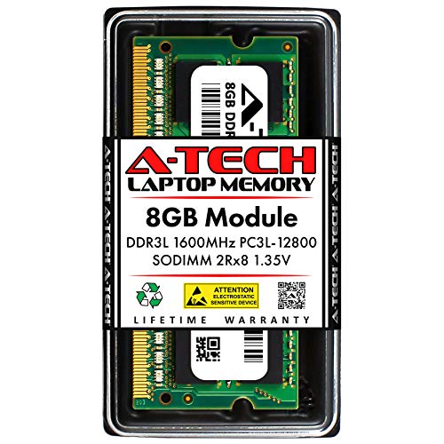 A-Tech 8GB DDR3/DDR3L 1600MHz RAM for Crucial CT102464BF160B/AGE