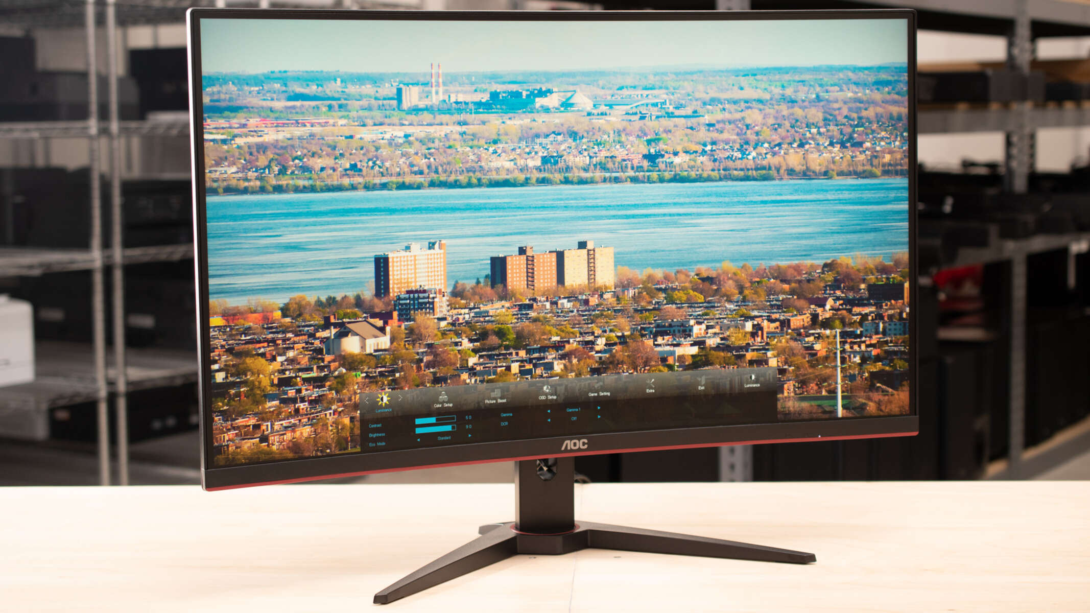 AOC C32G1 32 Curved Frameless Gaming Monitor FHD 1920×1080 VA: How To Image Setup