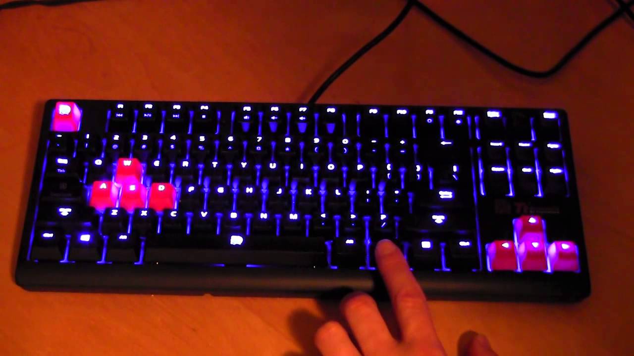 Azza Poseidon Gaming Keyboard: How To Toggle Backlight
