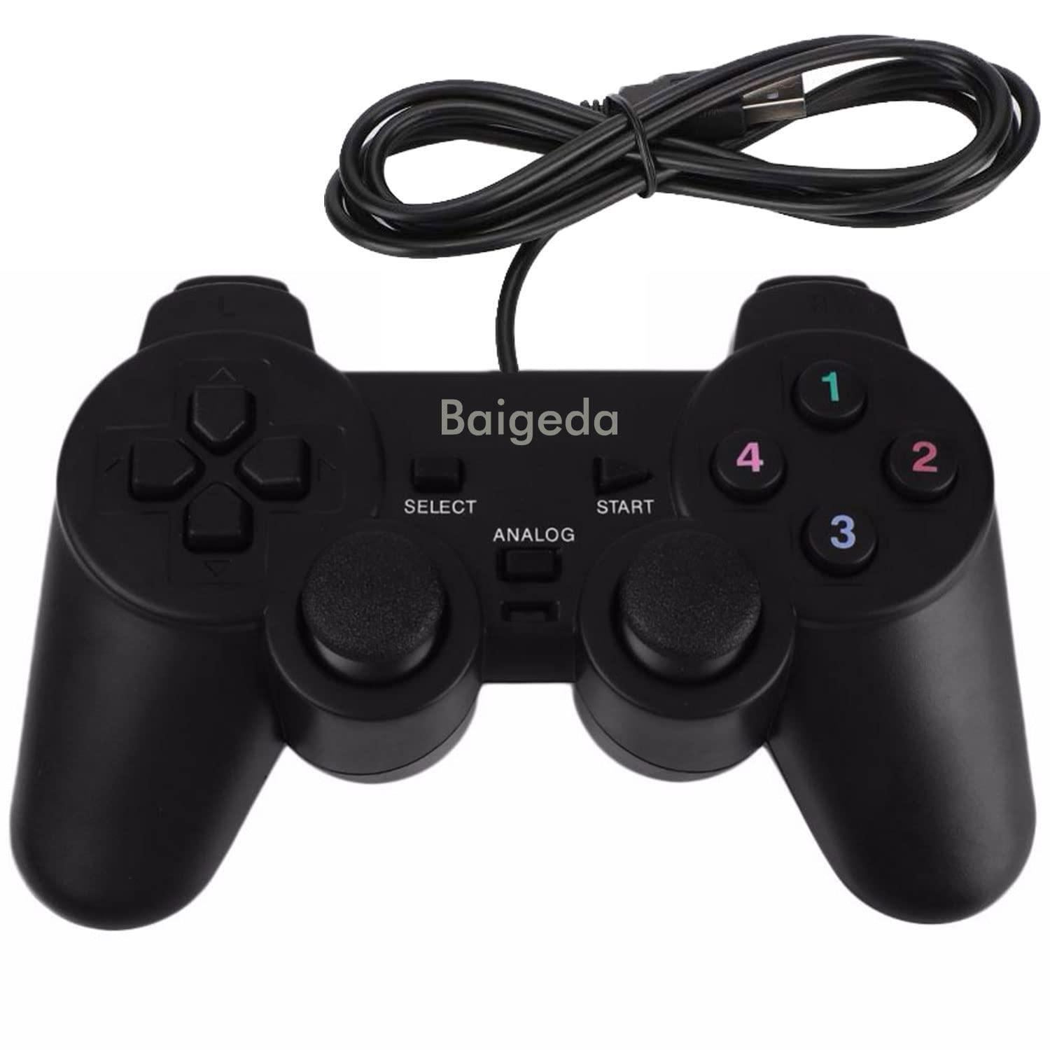 Baigeda Wired Game Controller: How To Connect
