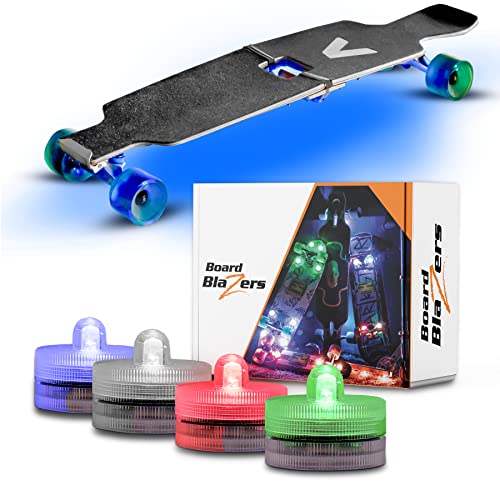 Color Changing LED Underglow Lights for Skateboards