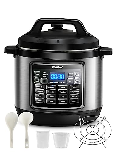 Aobosi YBW30-80Q Programmable Pressure Cooker 3Qt/800W Non-Stick Cooking Pot  Digital Cooker