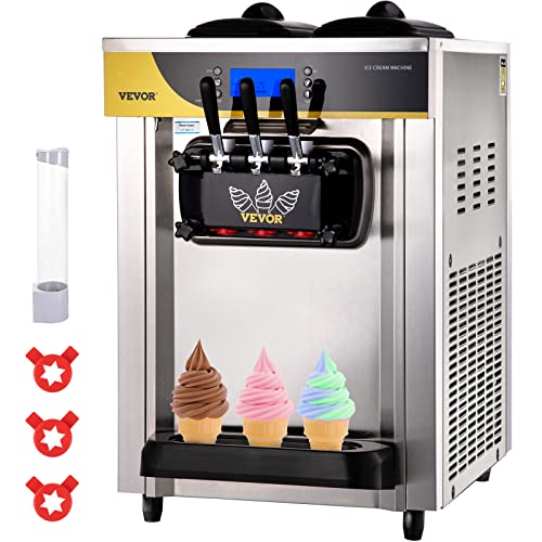 Commercial Ice Cream Maker, 22-30L/H Yield