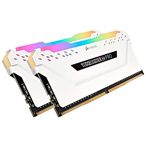 CORSAIR Vengeance RGB PRO Memory - 32GB DDR4 2666 (White)