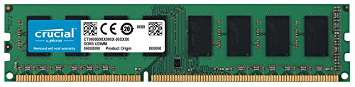 Crucial 8GB DDR3 1600 MHz CL11 Desktop Memory