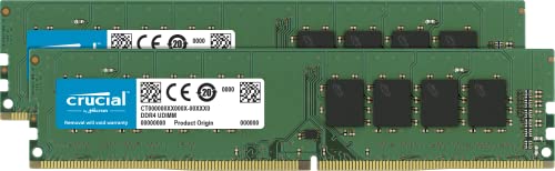 Crucial 16GB DDR4 2400 MHz CL17 Desktop Memory