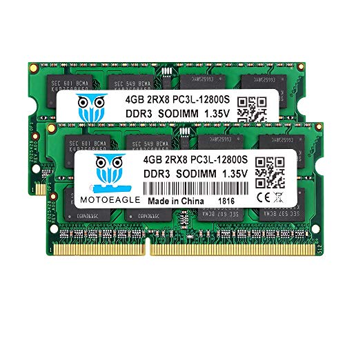 DDR3 DDR3L 1600 SODIMM 4GB 2Rx8 PC3 PC3L Laptop Memory