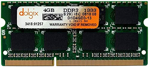 DOLGIX Laptop RAM Memory Upgrade