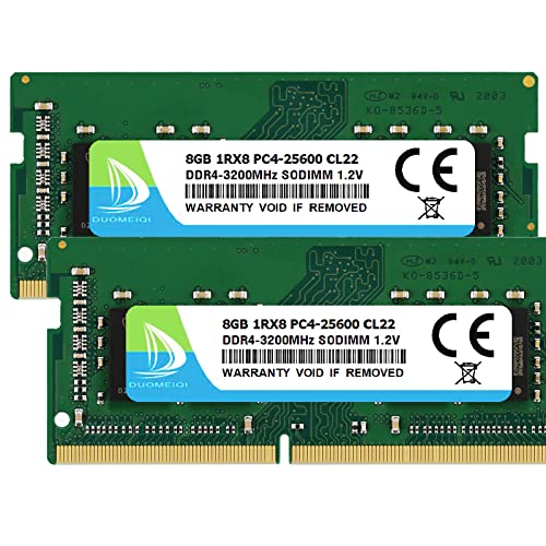 DUOMEIQI 16GB Kit DDR4 Laptop RAM