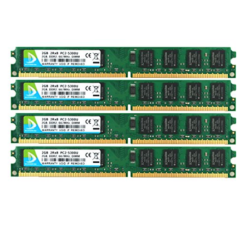 DUOMEIQI 8GB Kit DDR2 RAM Upgrade