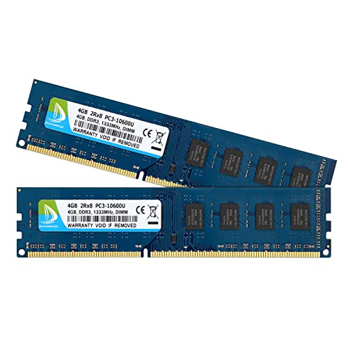 DUOMEIQI PC3 10600 DDR3 1333MHz 8GB RAM