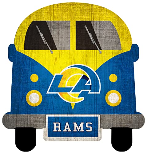 Fan Creations NFL 12 Inch Team Bus Sign, Los Angeles Rams