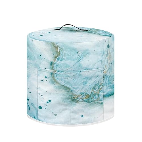 FUIBENG Blue Marble Dust Cover for Pressure Cooker