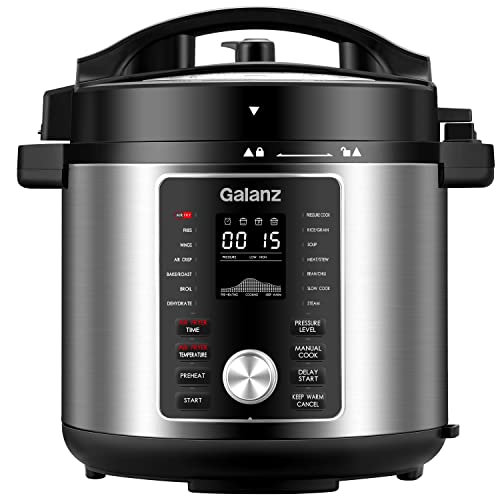 Galanz 12-in-1 Electric Pressure Cooker & Air Fryer
