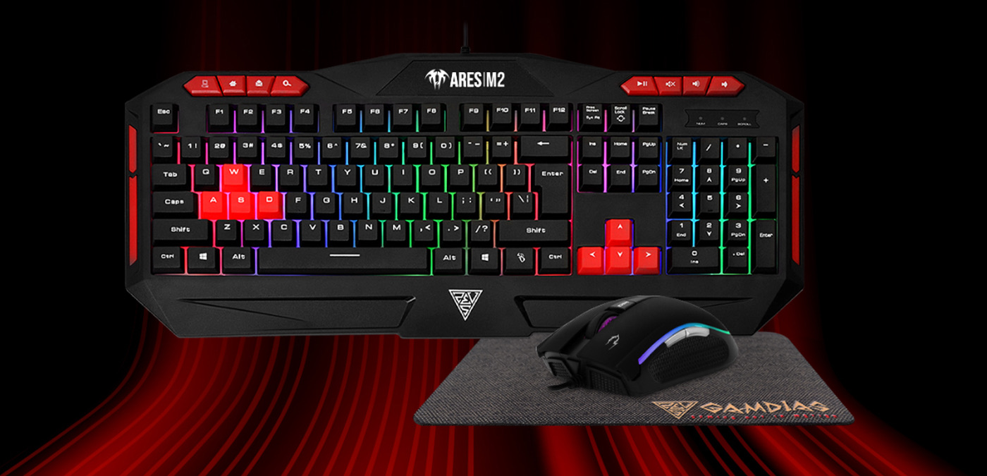 Gamdias Ares Gaming Keyboard: How To Change Colors