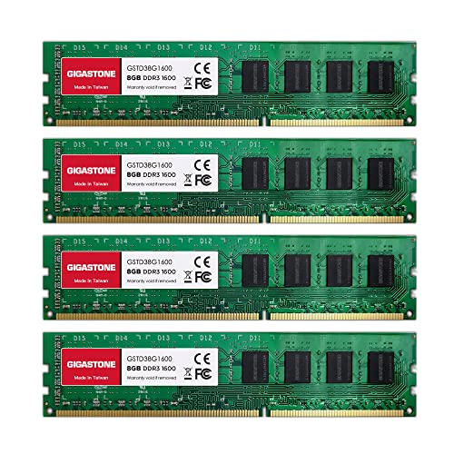 Gigastone Desktop RAM 32GB DDR3-1600MHz