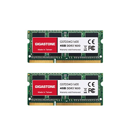 Gigastone Laptop RAM 8GB DDR3-1600MHz Memory Module