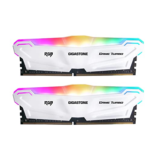 Gigastone White RGB RAM 32GB DDR4-3600MHz