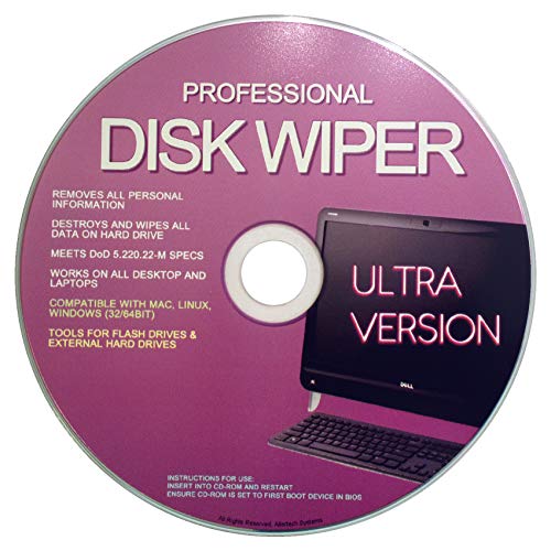 Hard Disk Drive & USB Eraser - Wiper CD Disc