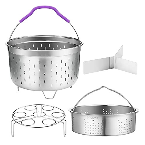 Haswe Steamer Basket for Instant Pot Pressure Cooker