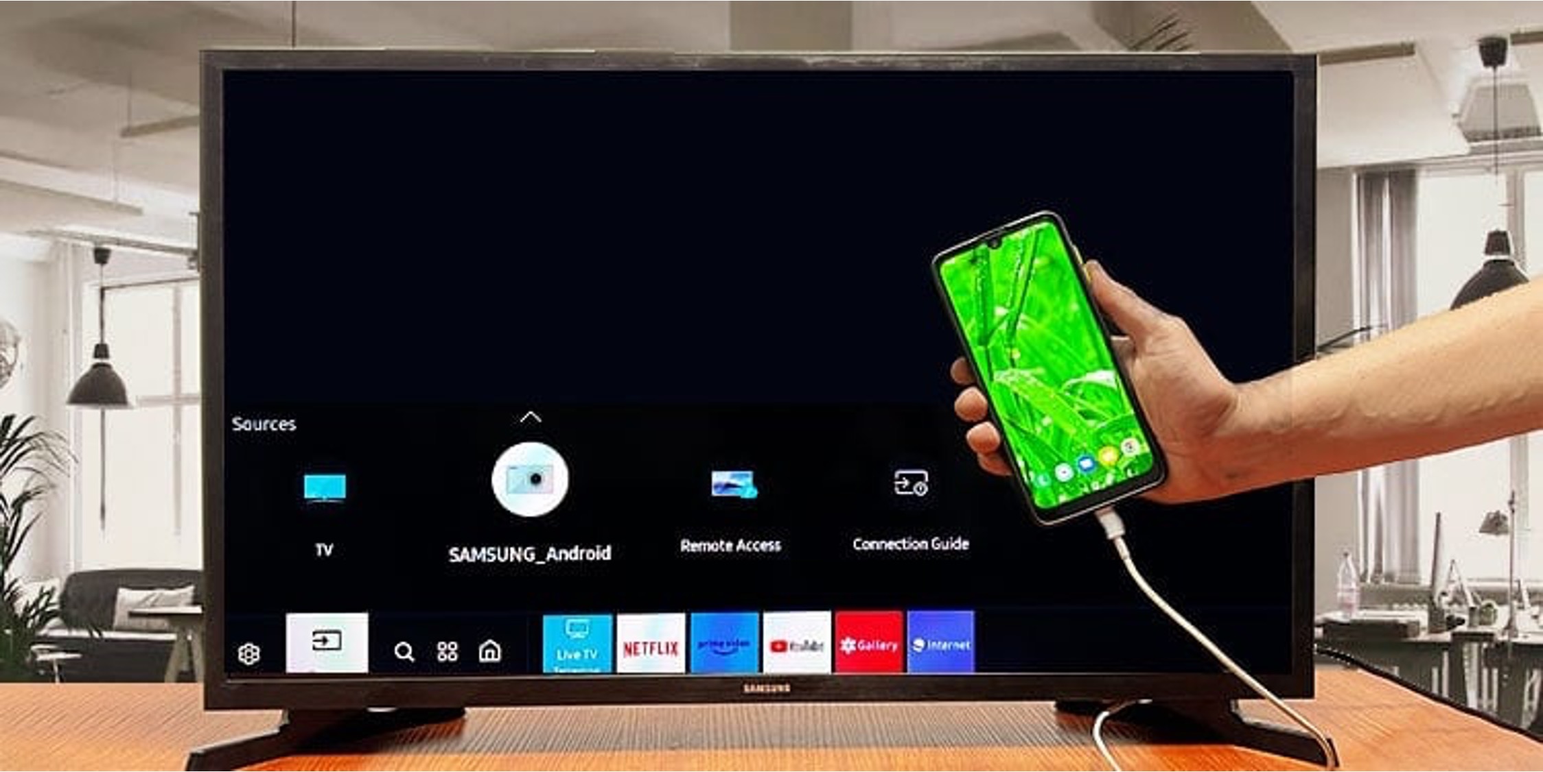 How Do I Can Use My Android Phone As USB For My LED TV