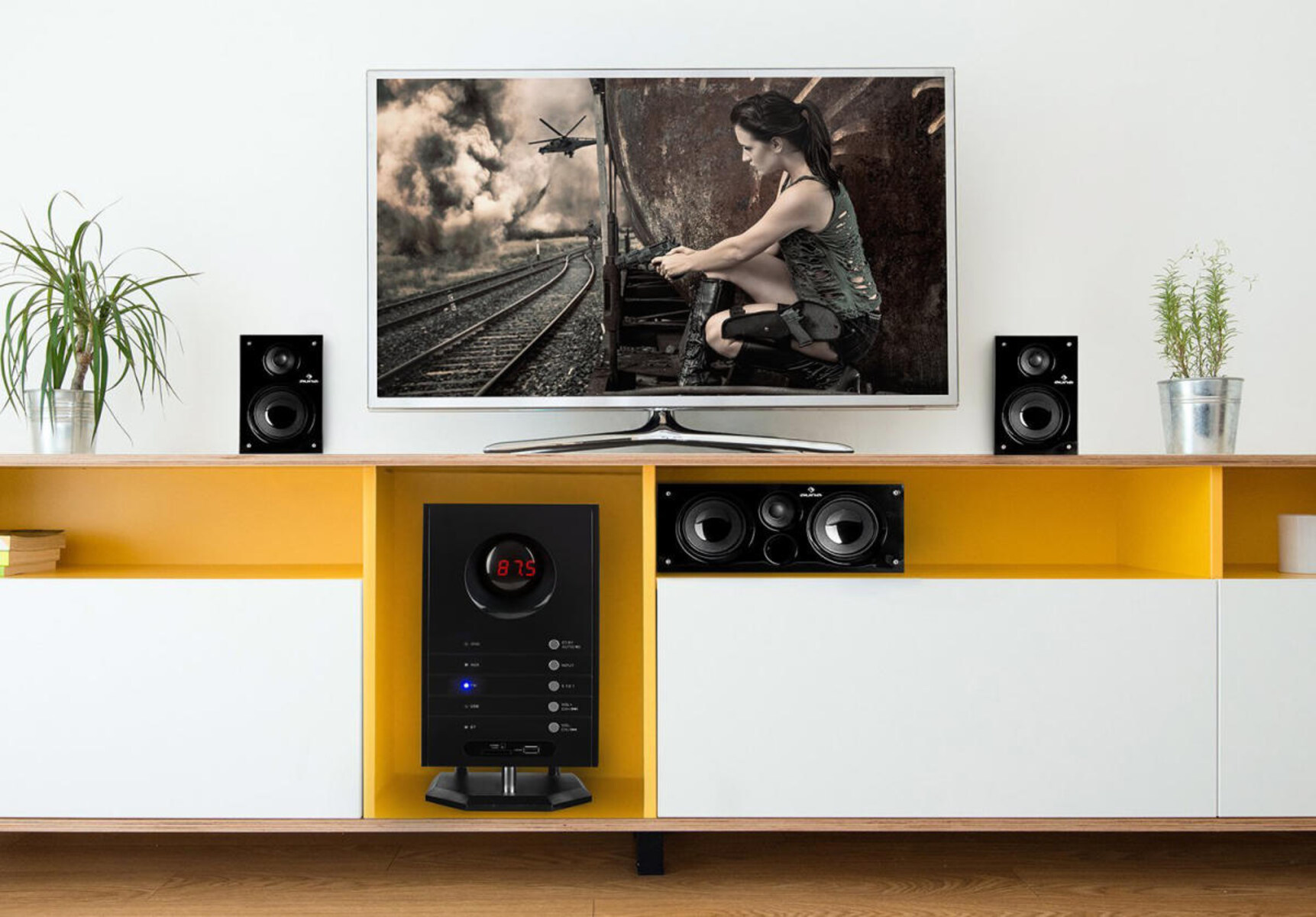 how-do-you-hook-up-an-auna-surround-sound-system