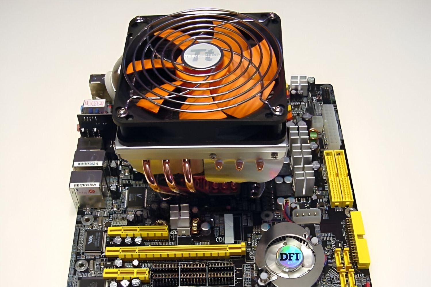 How To Attach Big Typhoon CPU Cooler On D975XBX2 Board With