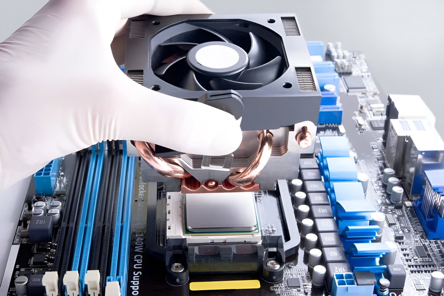How To Attach Fan To CPU Cooler