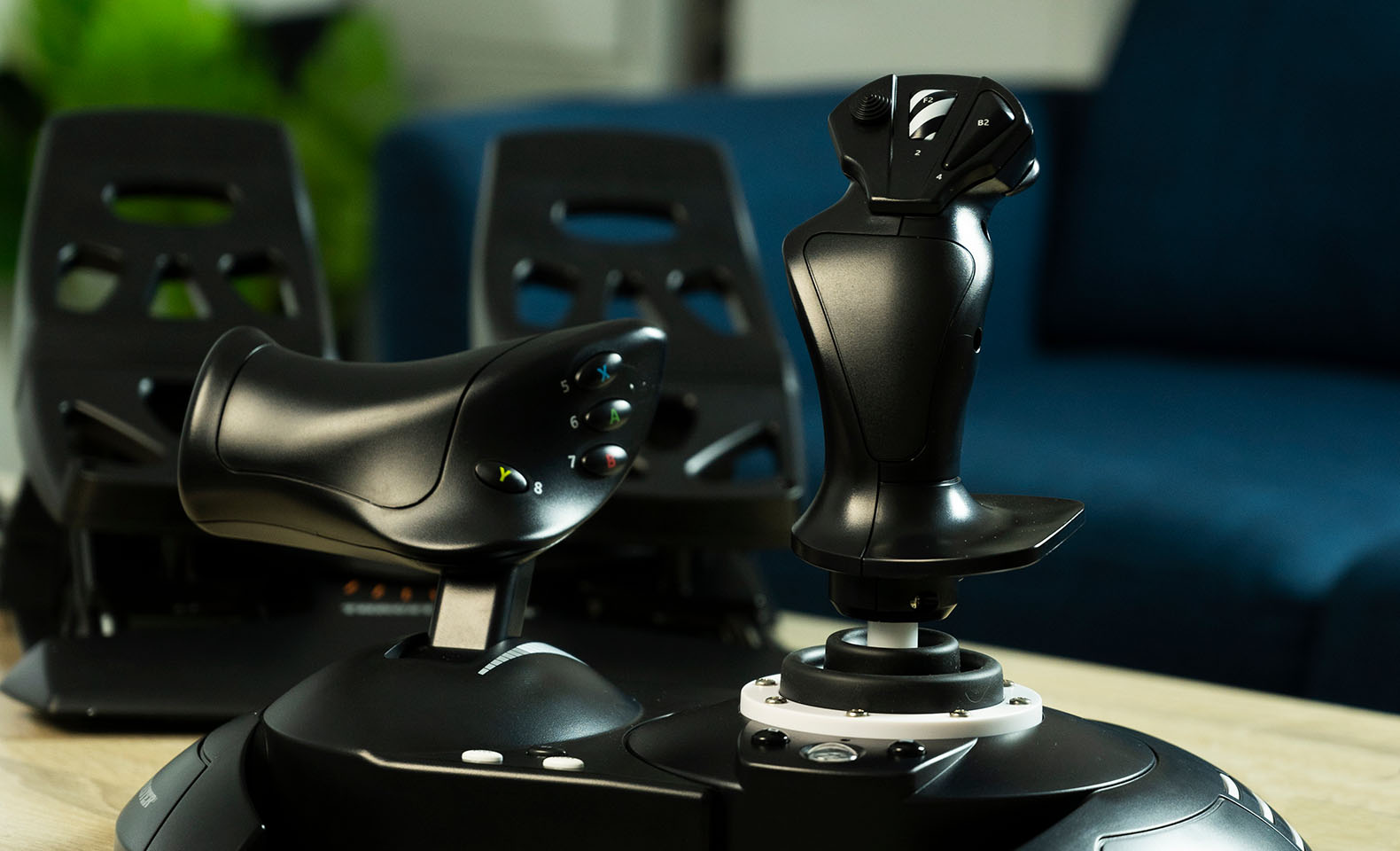 How To Attach The Thrustmaster Flight Stick Hotas X
