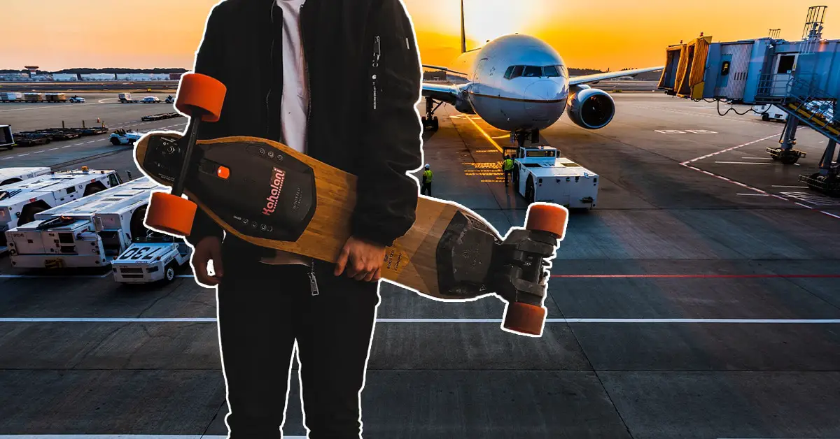 How To Bring An Electric Skateboard On A Plane