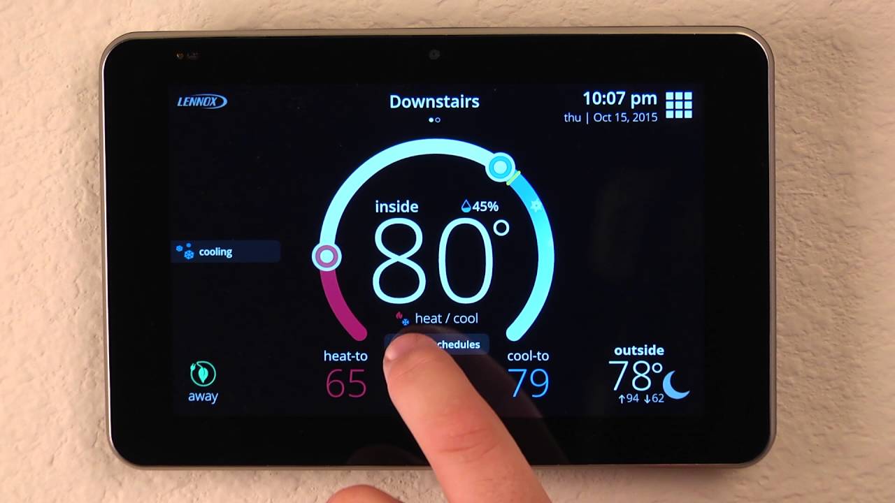 how-to-change-fan-speed-on-lennox-icomfort-wifi-smart-thermostat