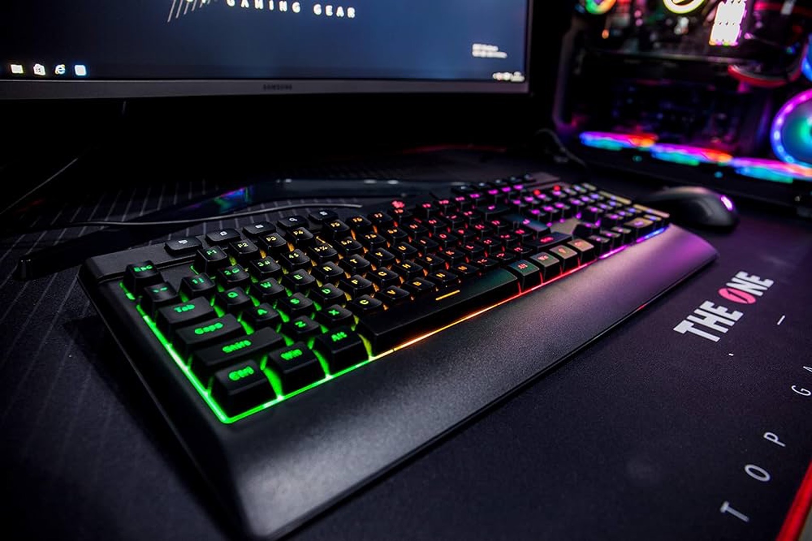 How To Change RGB Lights On 1stPlayer Firedancing Gaming Keyboard