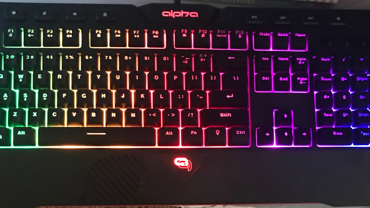 How To Change The Color On Alpha Gaming Keyboard