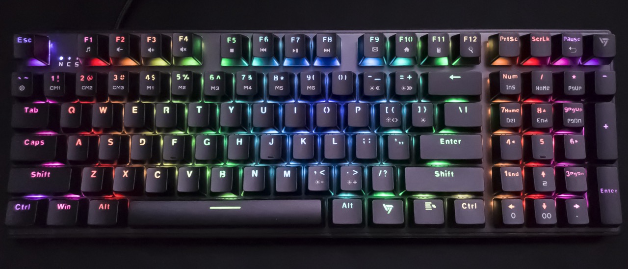 how-to-change-victsing-gaming-keyboard-color