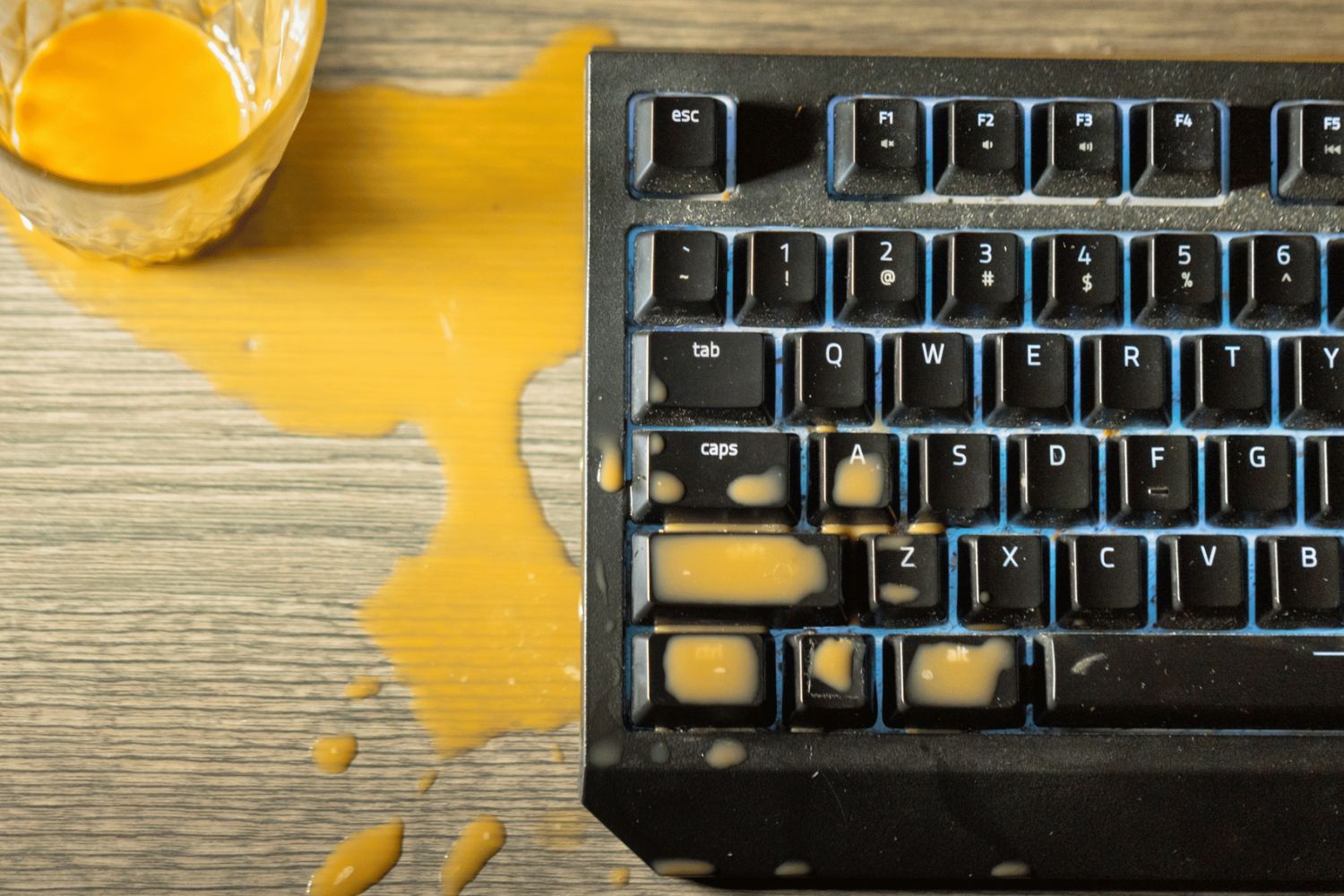 How To Clean A Mechanical Keyboard After A Spill