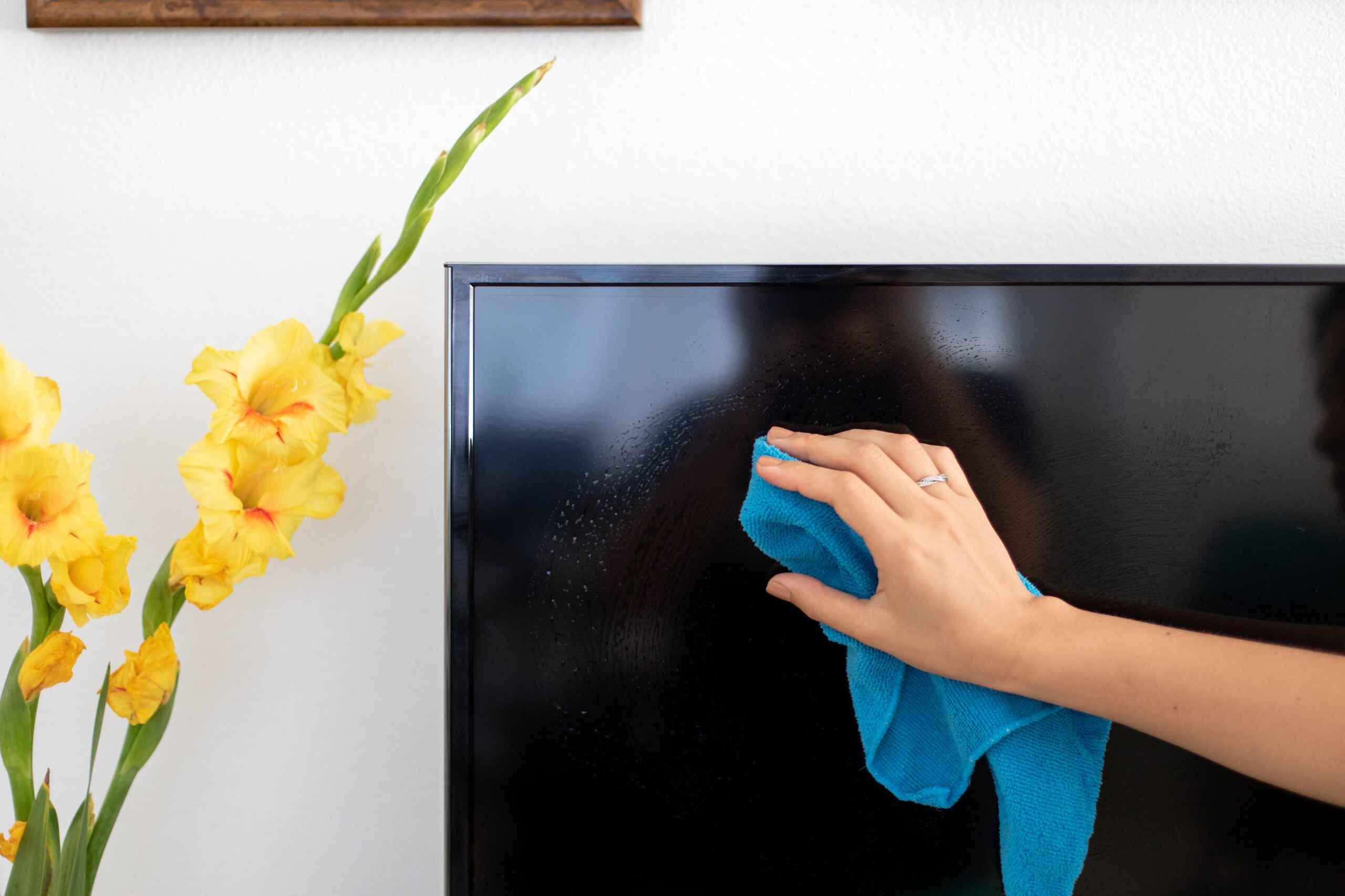 How To Clean Fingerprints Off LED TV Screen