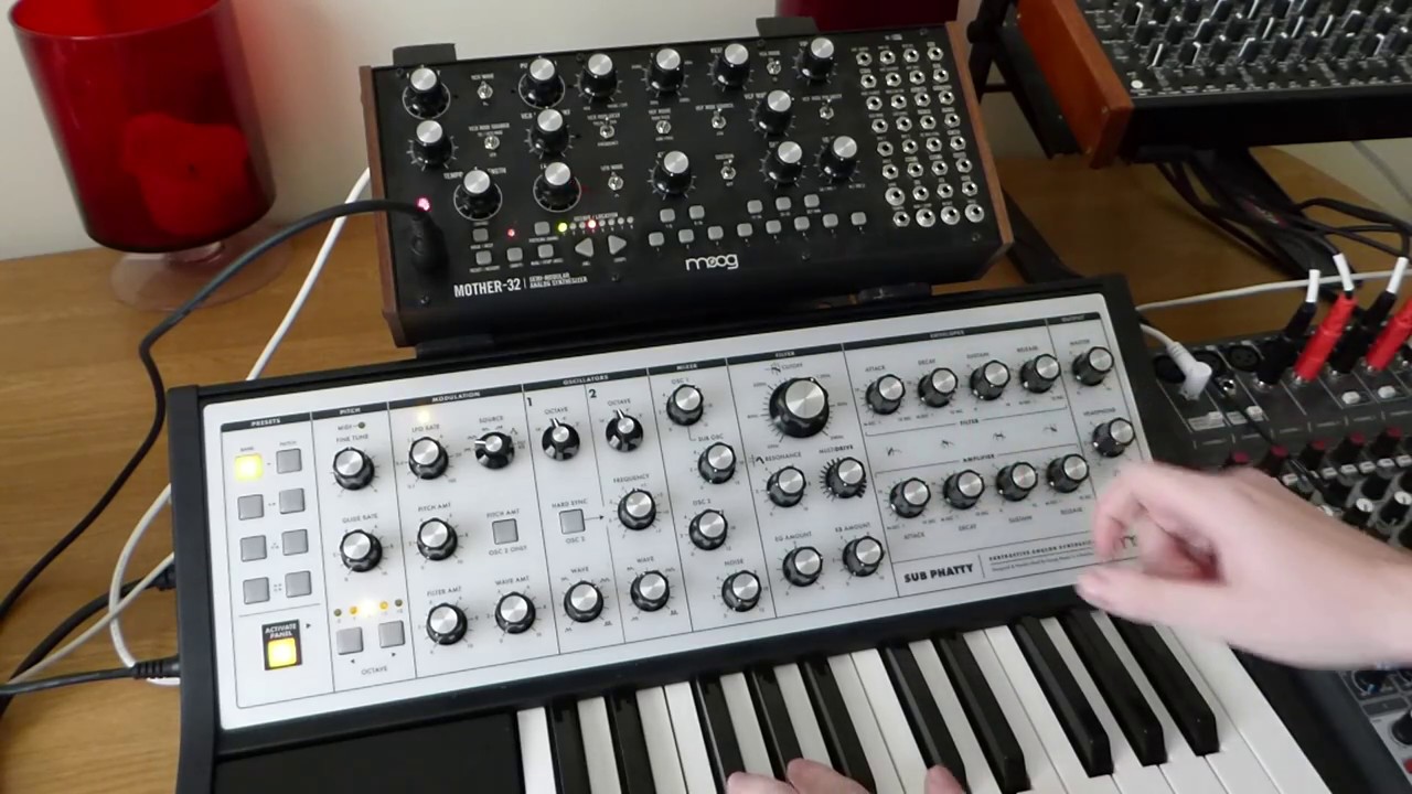 How To Connect A MIDI Keyboard To A Moog Sub Phatty